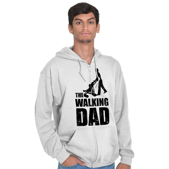 The Walking Dead Zip Up Hooded Sweatshirts For Men Walking Dead Dad Zombie Greatest Father Day