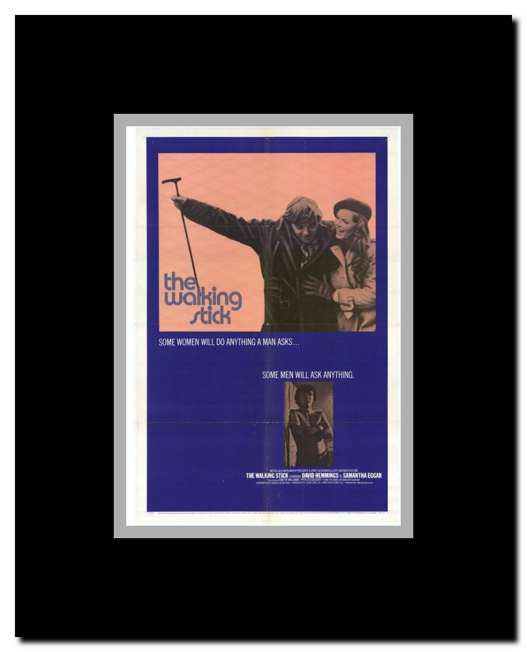 The Walking Stick Framed Movie Poster