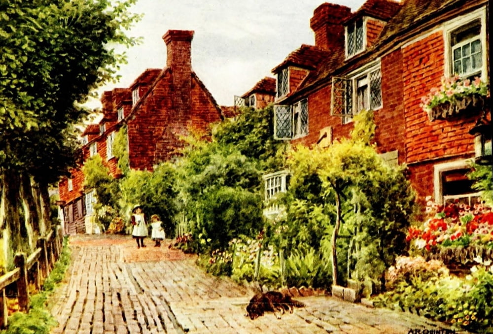 The Walks Groombridge Kent Canvas Art - Alfred Quinton (18 x 24)