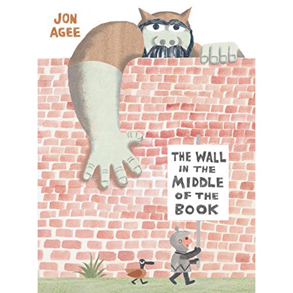 Pre-Owned The Wall in the Middle of the Book (Hardcover) 0525555455 9780525555452
