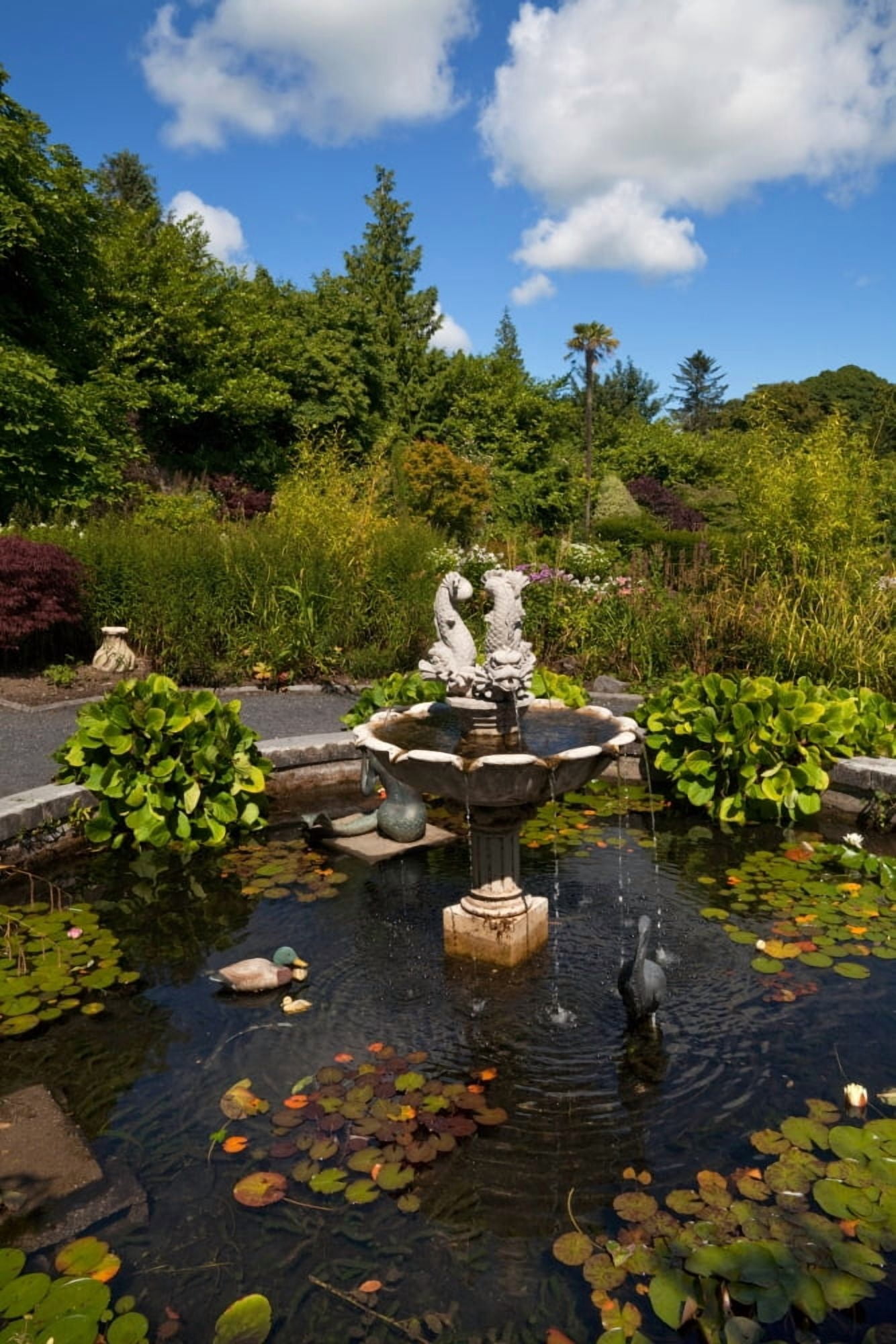 The Walled Garden Belvedere House Mullingar County Westmeath Ireland Canvas Art - Panoramic Images (27 x 9)