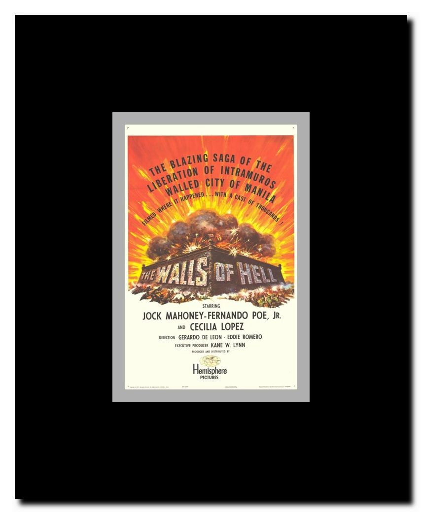 The Walls of Hell Framed Movie Poster