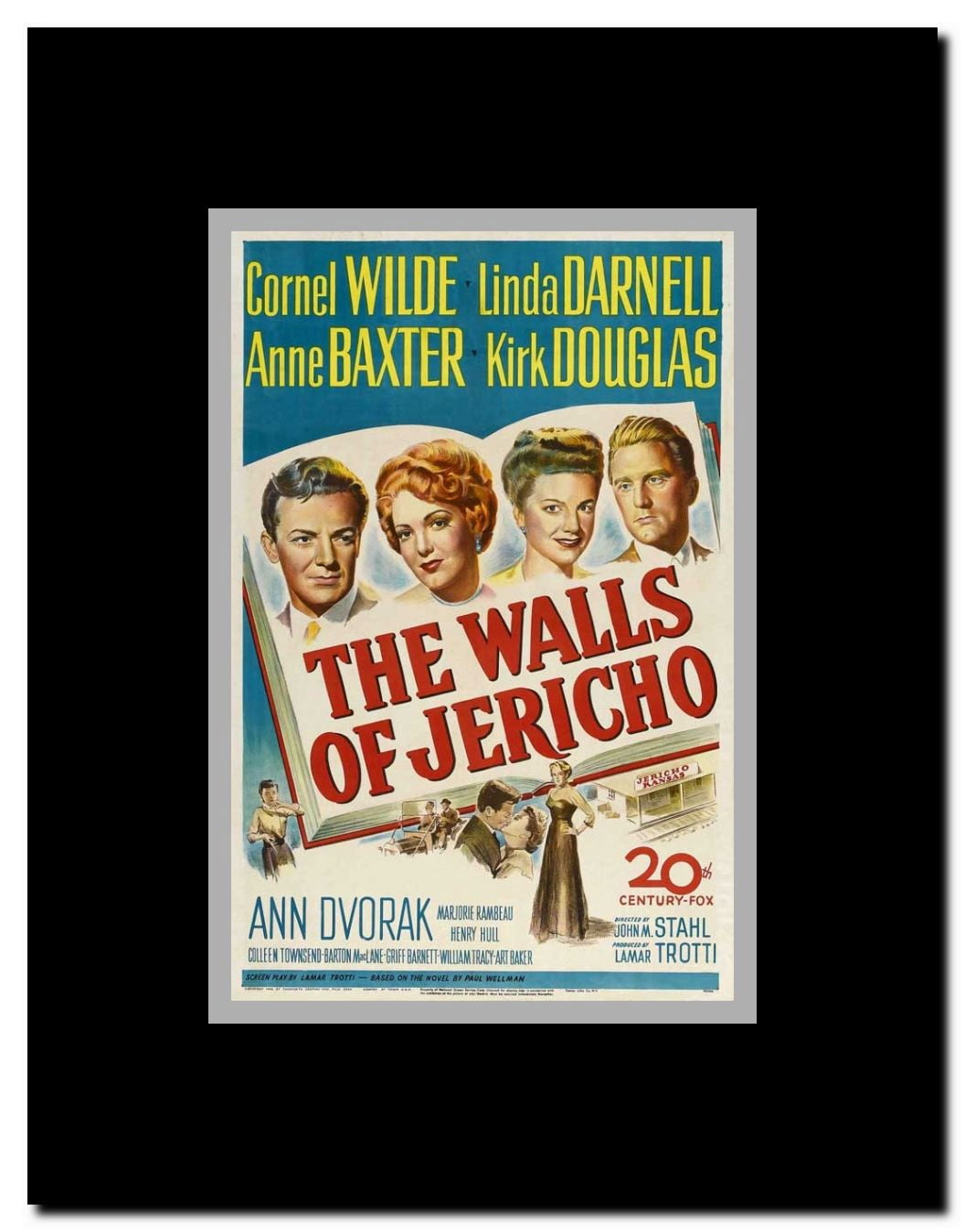 The Walls of Jericho Framed Movie Poster
