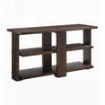 thumbnail image 1 of The Walnut Sofa Table with 2 Shelves - Classic Rectangular Design for Ample Storage, 1 of 5