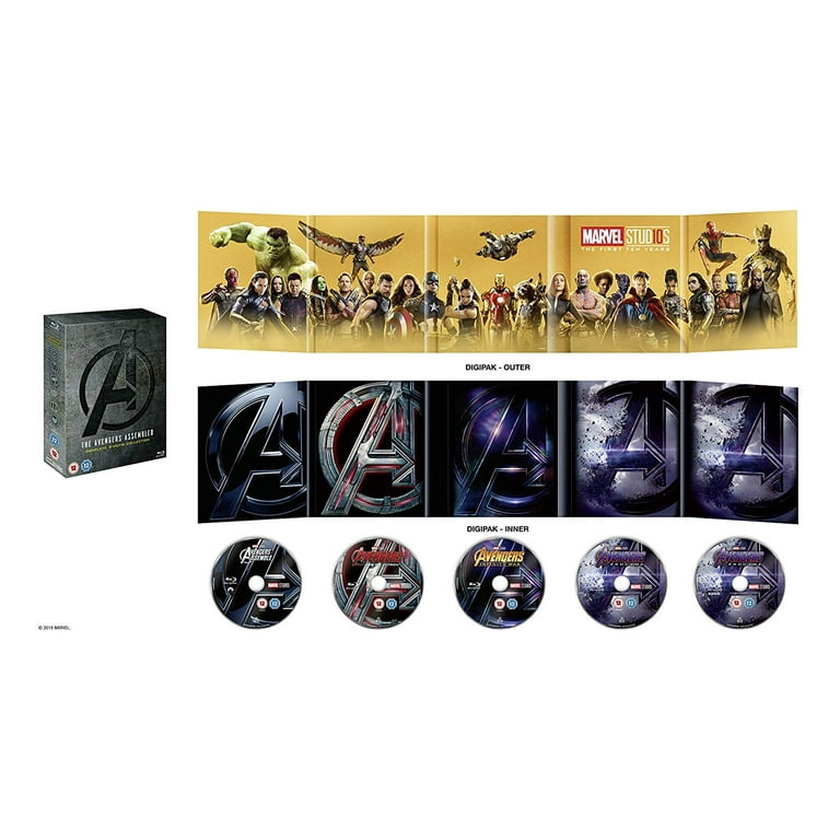 Blu-ray】アベンジャーズ 4作品セット まとめ売り｜Yahoo!フリマ