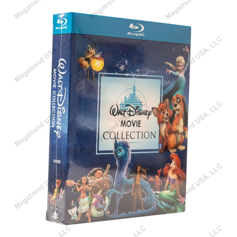 Disney Blu-ray 3点セット Walt Disney Animated Movies Collection, Kids Blu-ray, Featuring
