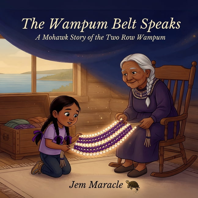 The Wampum Belt Speaks: A Mohawk Story of the Two Row Wampum A Haudenosaunee Treaty Picture Book for Kids Ages 5-8, (Paperback)