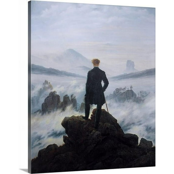 The Wanderer Above The Sea of Fog by Caspar David Friedrich Caspar David Friedri