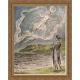 thumbnail image 1 of The Wandering Moon 28x34 Large Gold Ornate Wood Framed Canvas Art by William Blake, 1 of 2