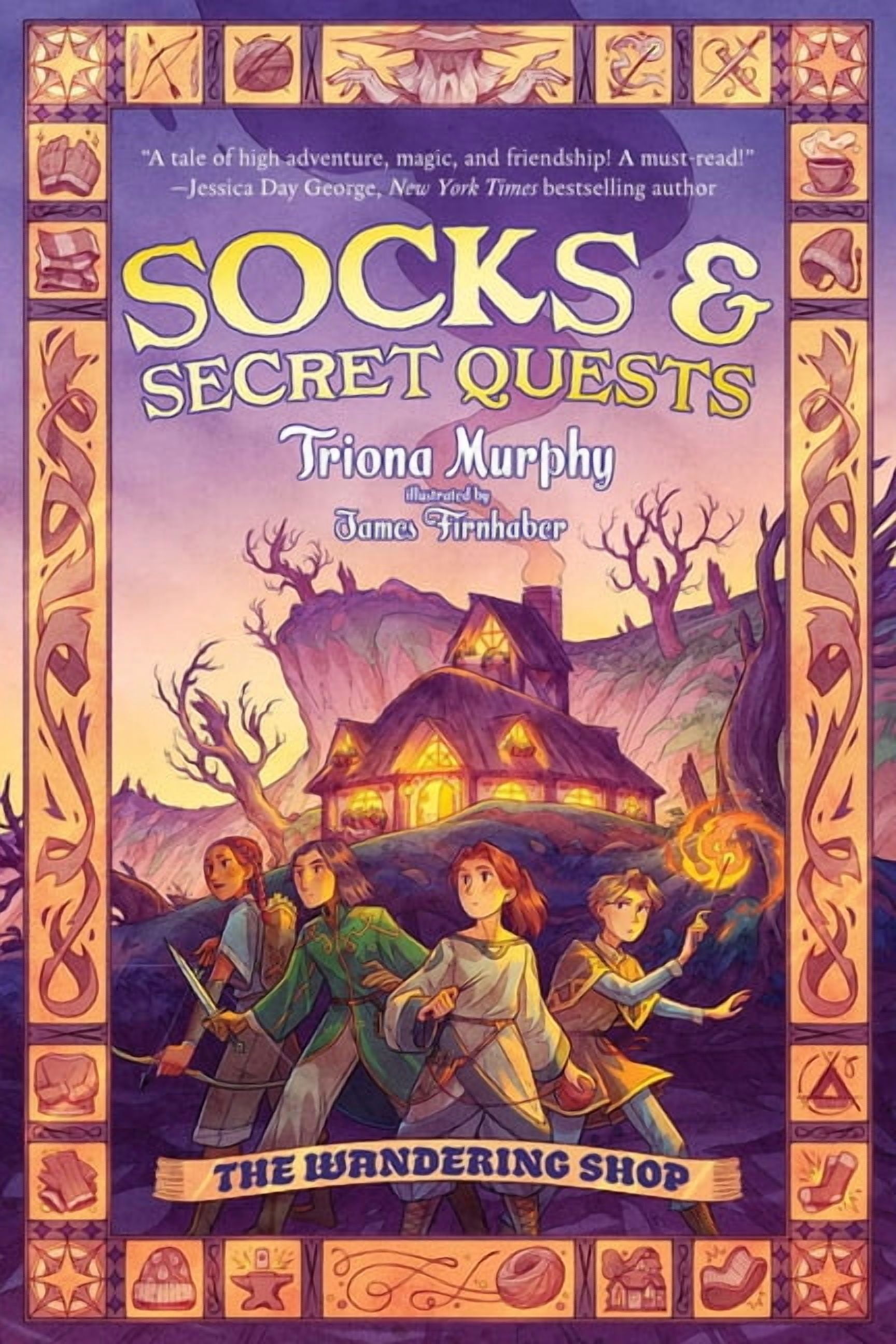 The Wandering Shop Socks & Secret Quests, Book 1, (Paperback)