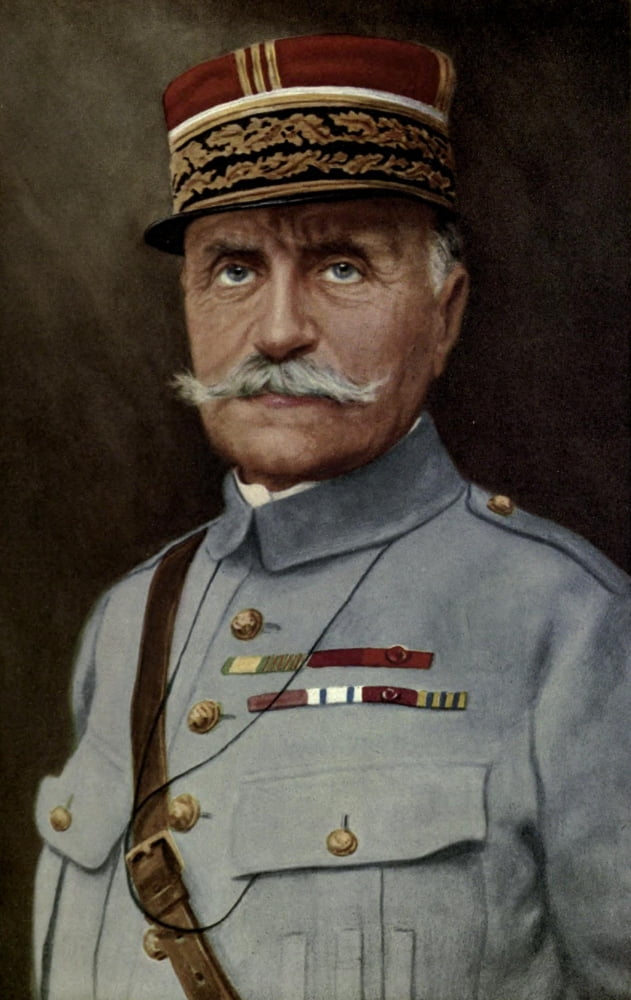 The War Illustrated 1915 Marshal Foch Canvas Art - Unknown (18 x 24)