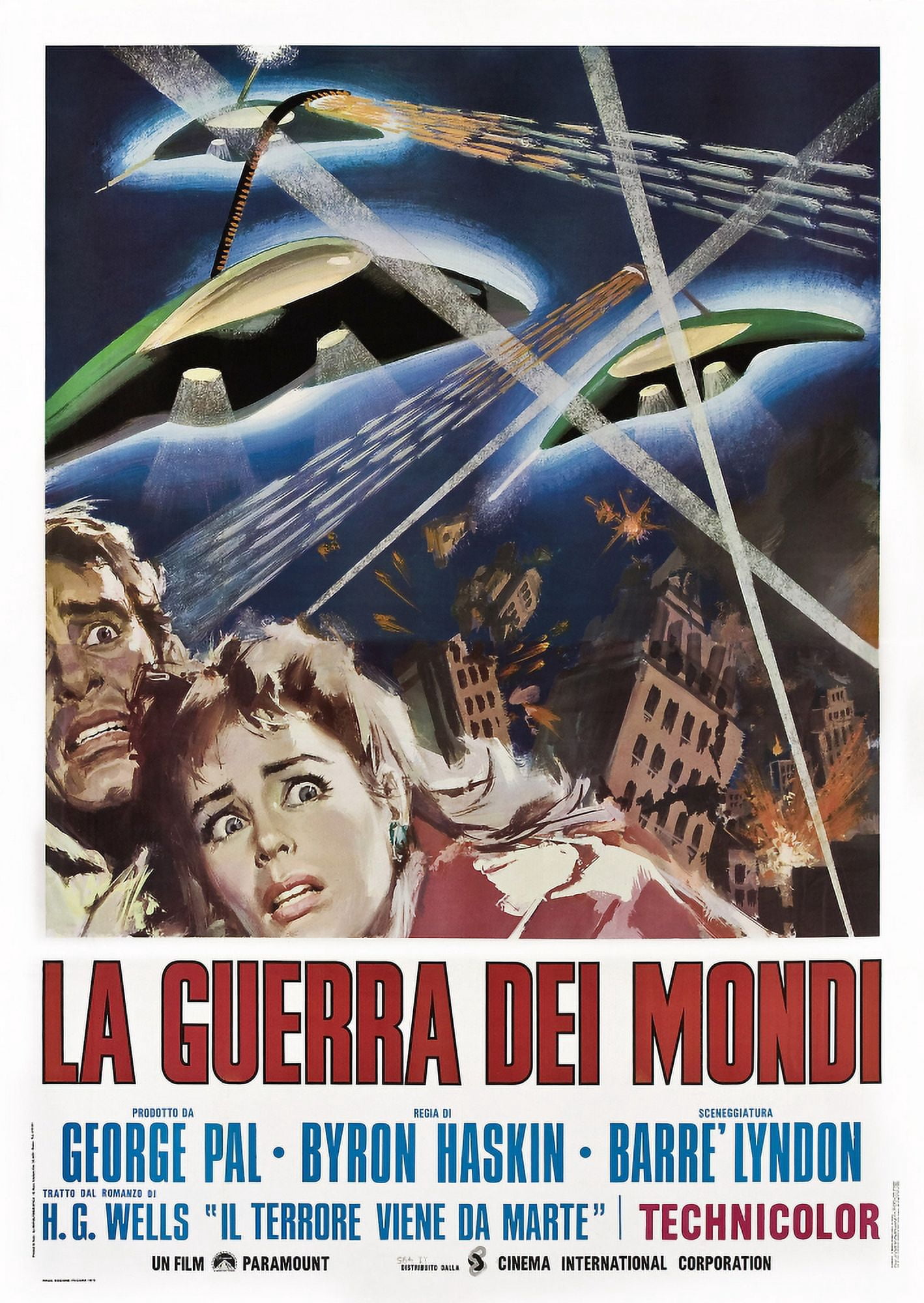 The War Of The Worlds Canvas Art - (11 x 17)