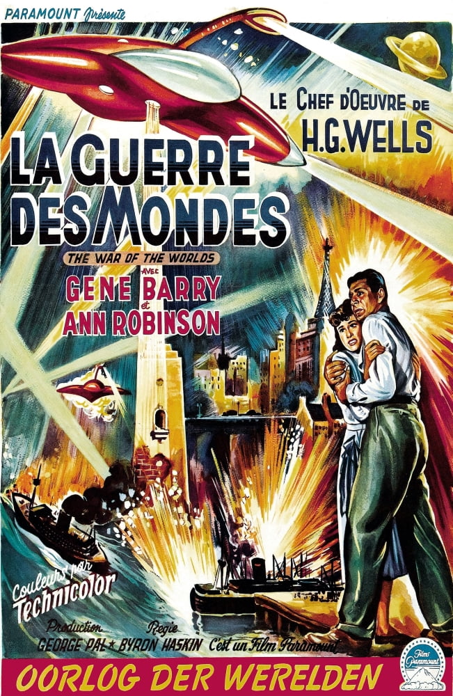 The War Of The Worlds Canvas Art - (11 x 17)
