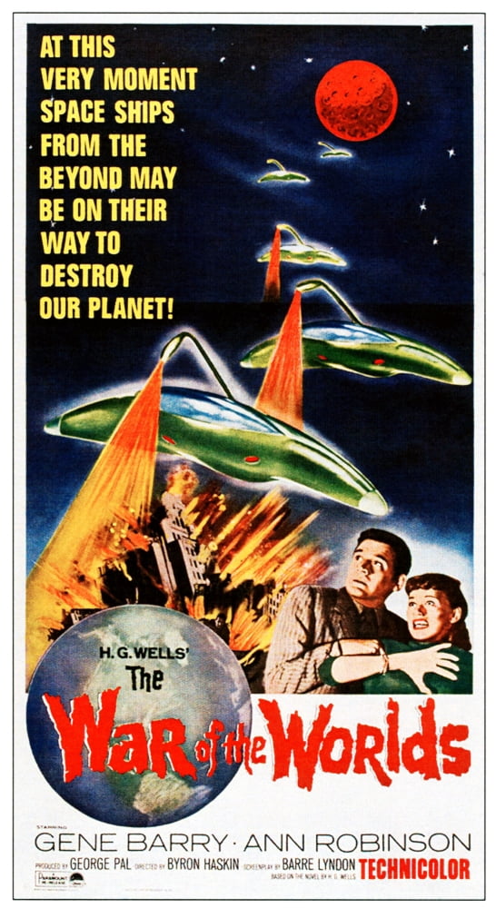 The War Of The Worlds Canvas Art -  (11 x 17)
