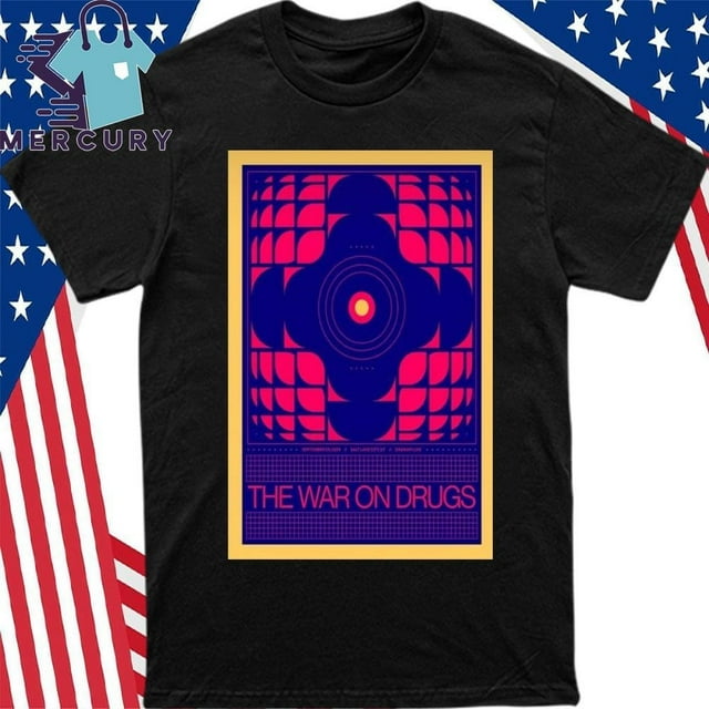 The War On Drugs On Sept 29 2024 Granary Live Salt Lake City Ut Poster Shirt