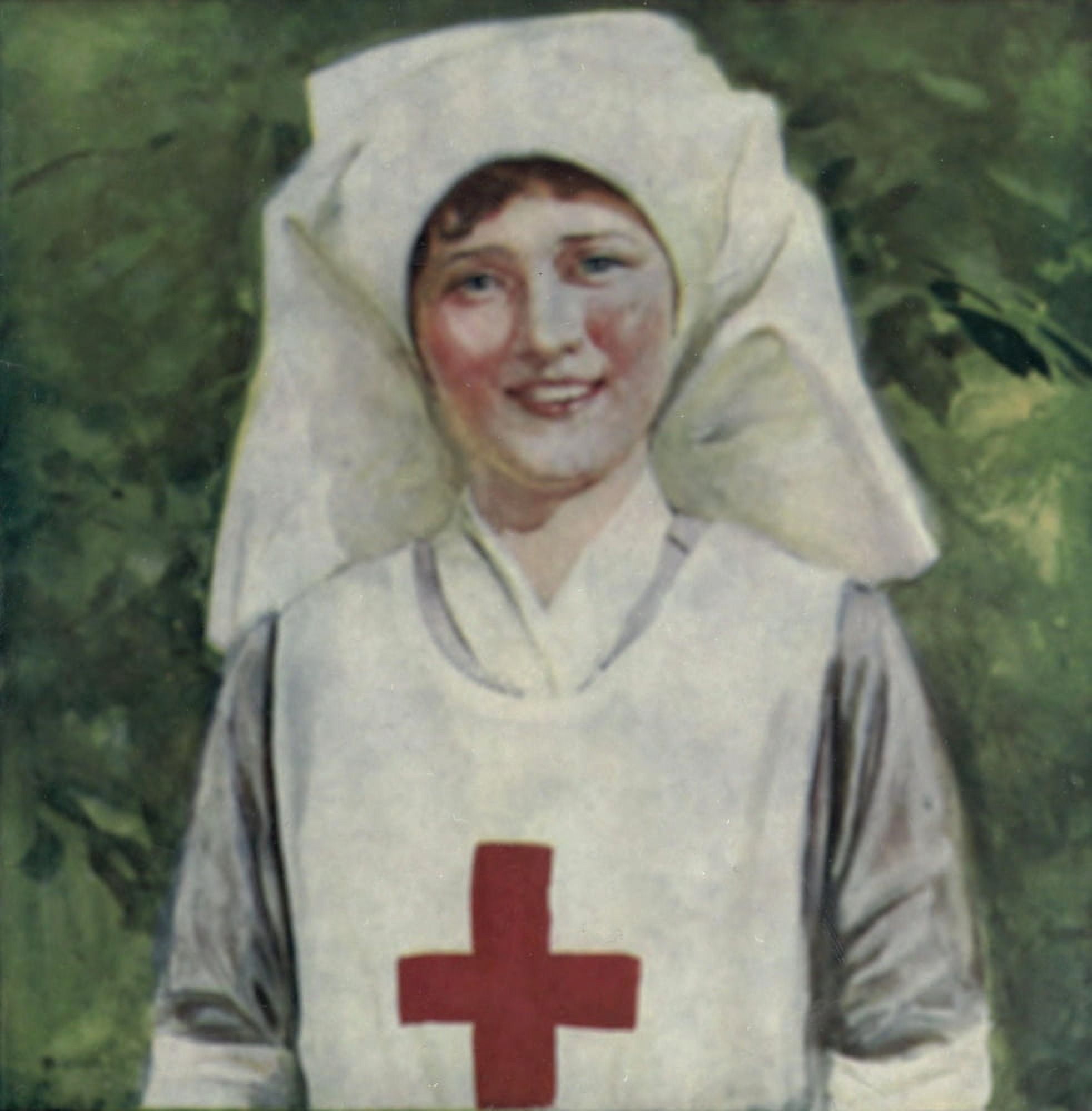 The War Pictorial 1918 Nurse Canvas Art - Unknown (24 x 36)