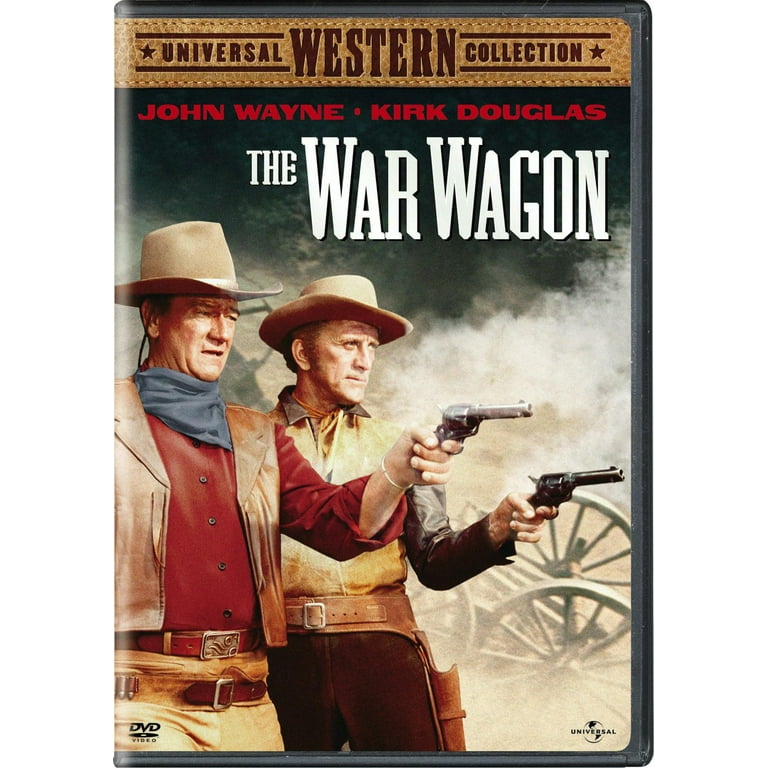 Universal Studios: The War Wagon Western DVD - John Wayne, Kirk