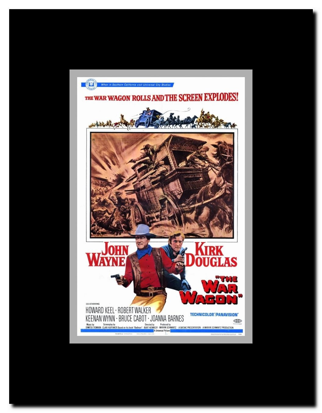 The War Wagon Framed Movie Poster