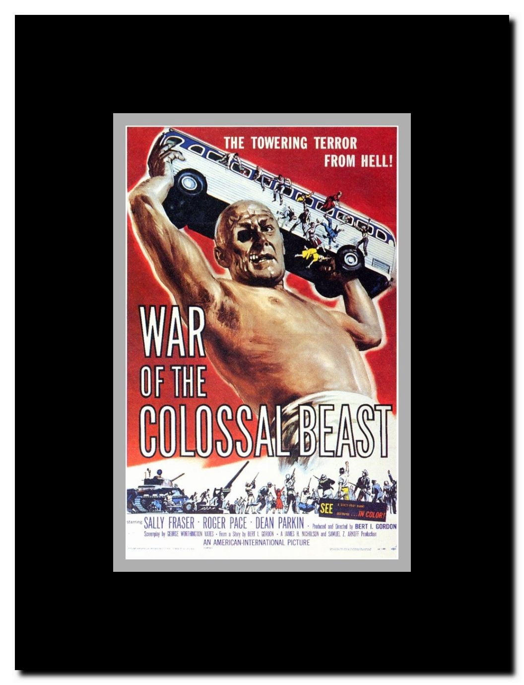 The War of the Colossal Beast Framed Movie Poster