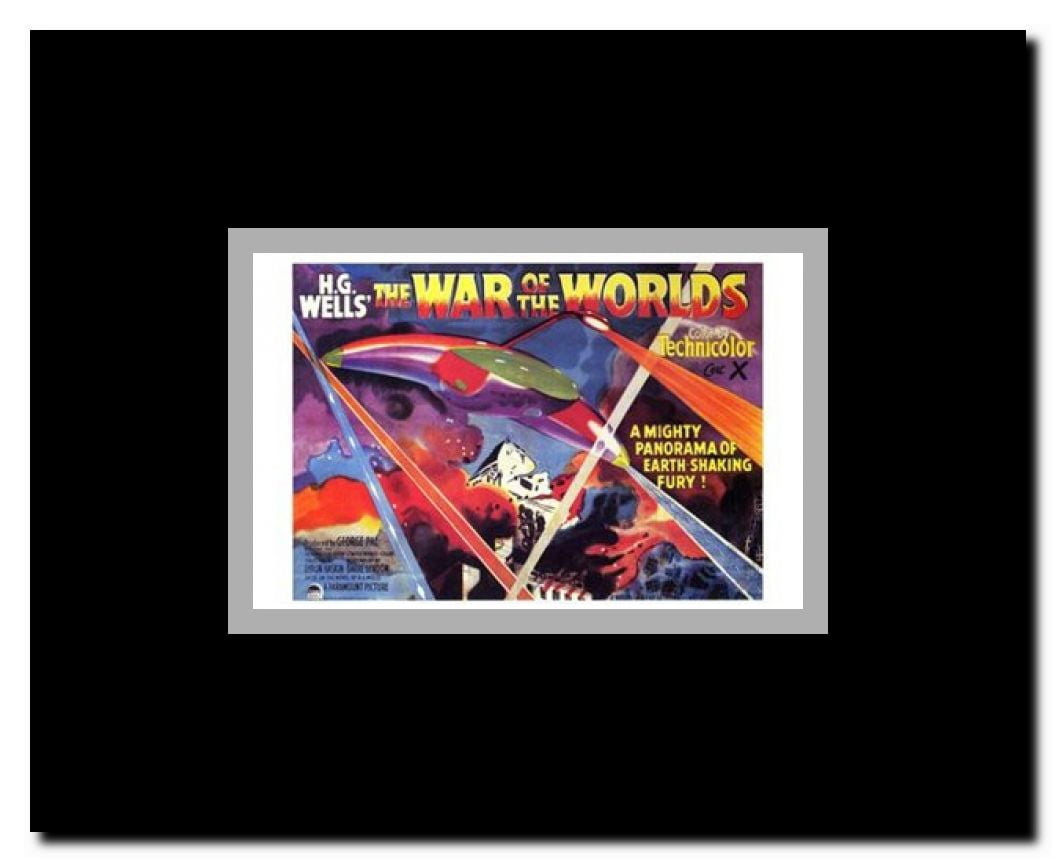 The War of the Worlds Framed Movie Poster