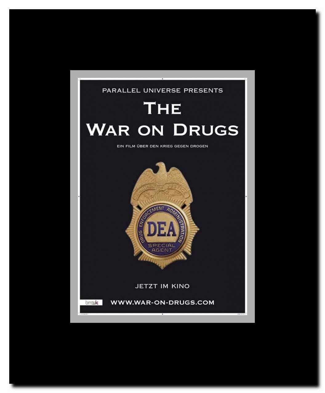 The War on Drugs Framed Movie Poster