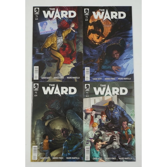 The Ward #1-4 VF/NM complete series hospital for supernatural creatures ; Dark Horse
