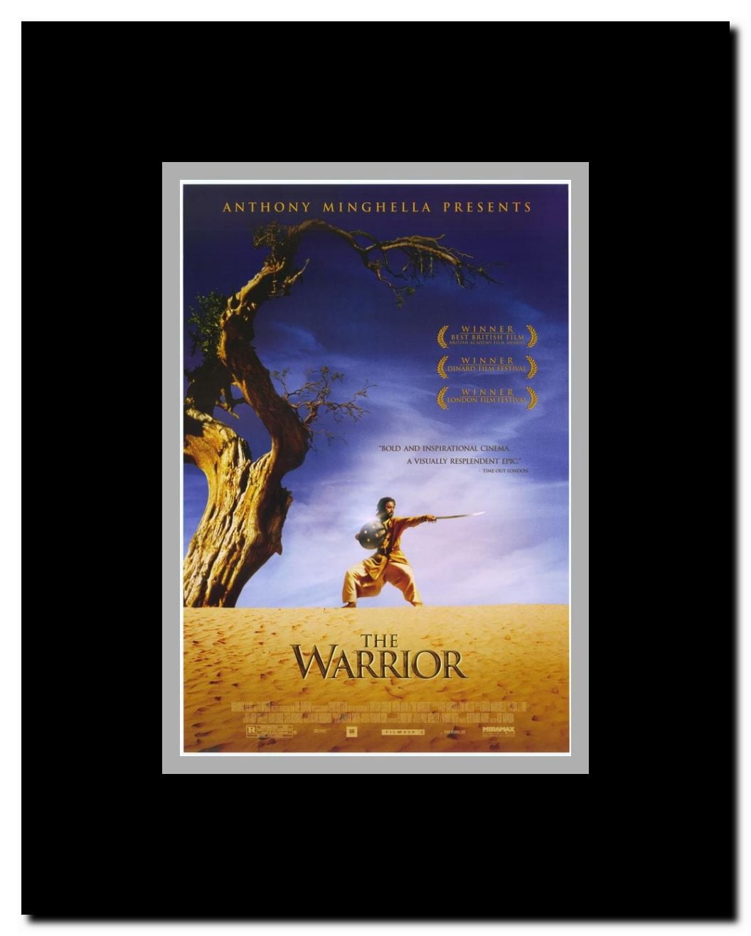 The Warrior Framed Movie Poster