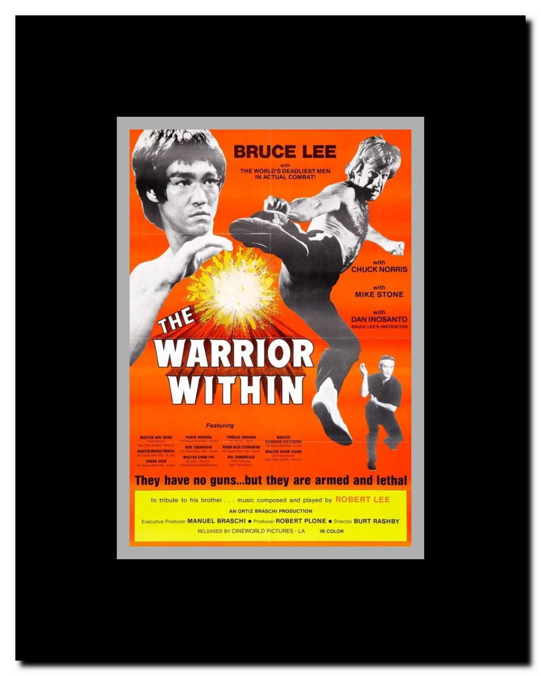 The Warrior Within Framed Movie Poster