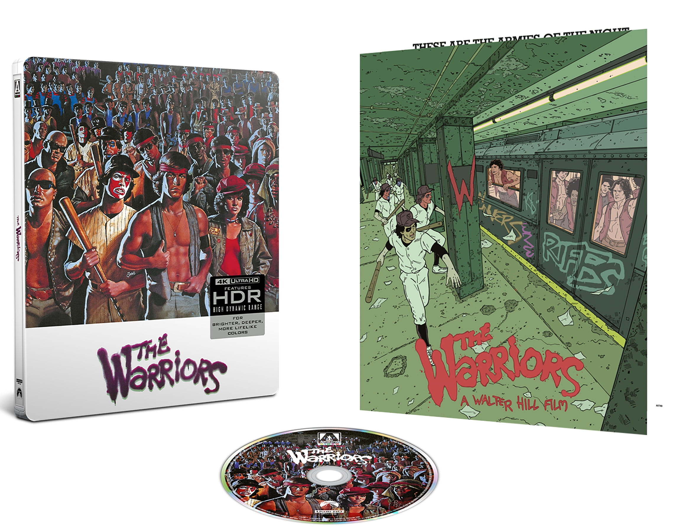 The Warriors (Limited Edition Steelbook) (4K Ultra HD), Action, MVD