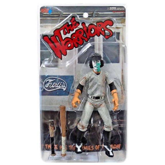 The Warriors White & Green Faced Baseball Fury Action Figures