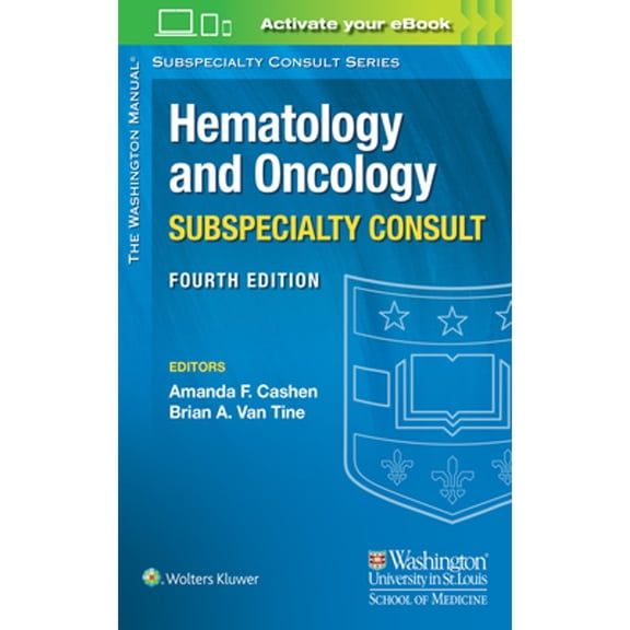 Pre-Owned The Washington Manual Hematology and Oncology Subspecialty Consult (Paperback) 1496328086 9781496328083