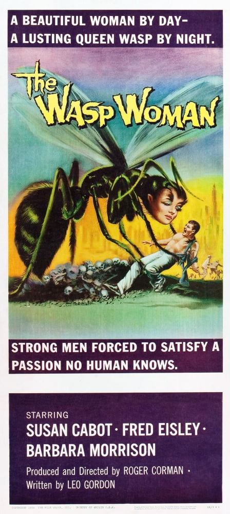 The Wasp Woman Canvas Art - (11 x 17)