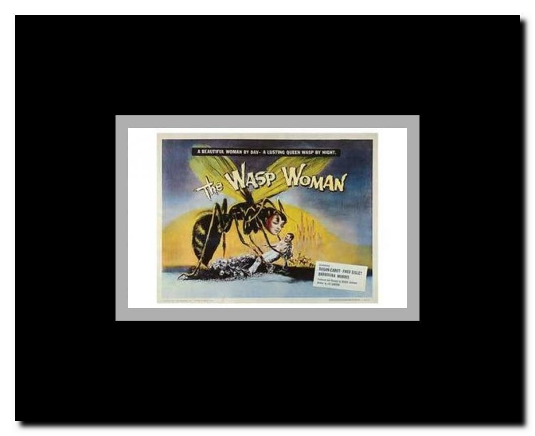 The Wasp Woman Framed Movie Poster