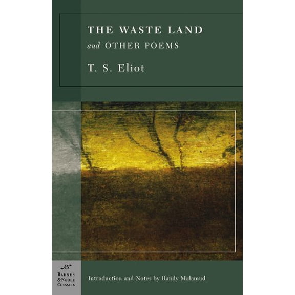 Pre-Owned The Waste Land and Other Poems Barnes Noble Classics Series Paperback T. S. Eliot