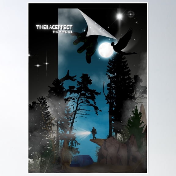 The Watcher Poster Wall Art, Modern Wall Decor, 8x12 UNFRAMED