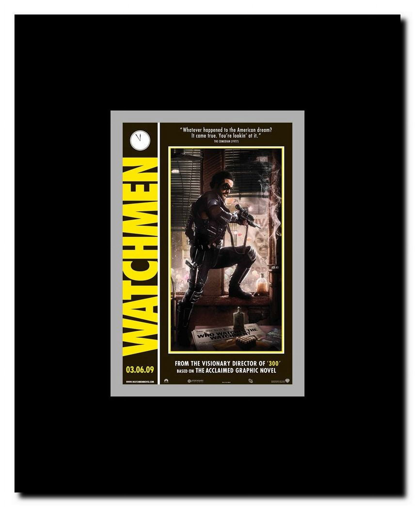 The Watchmen - style A Framed Movie Poster