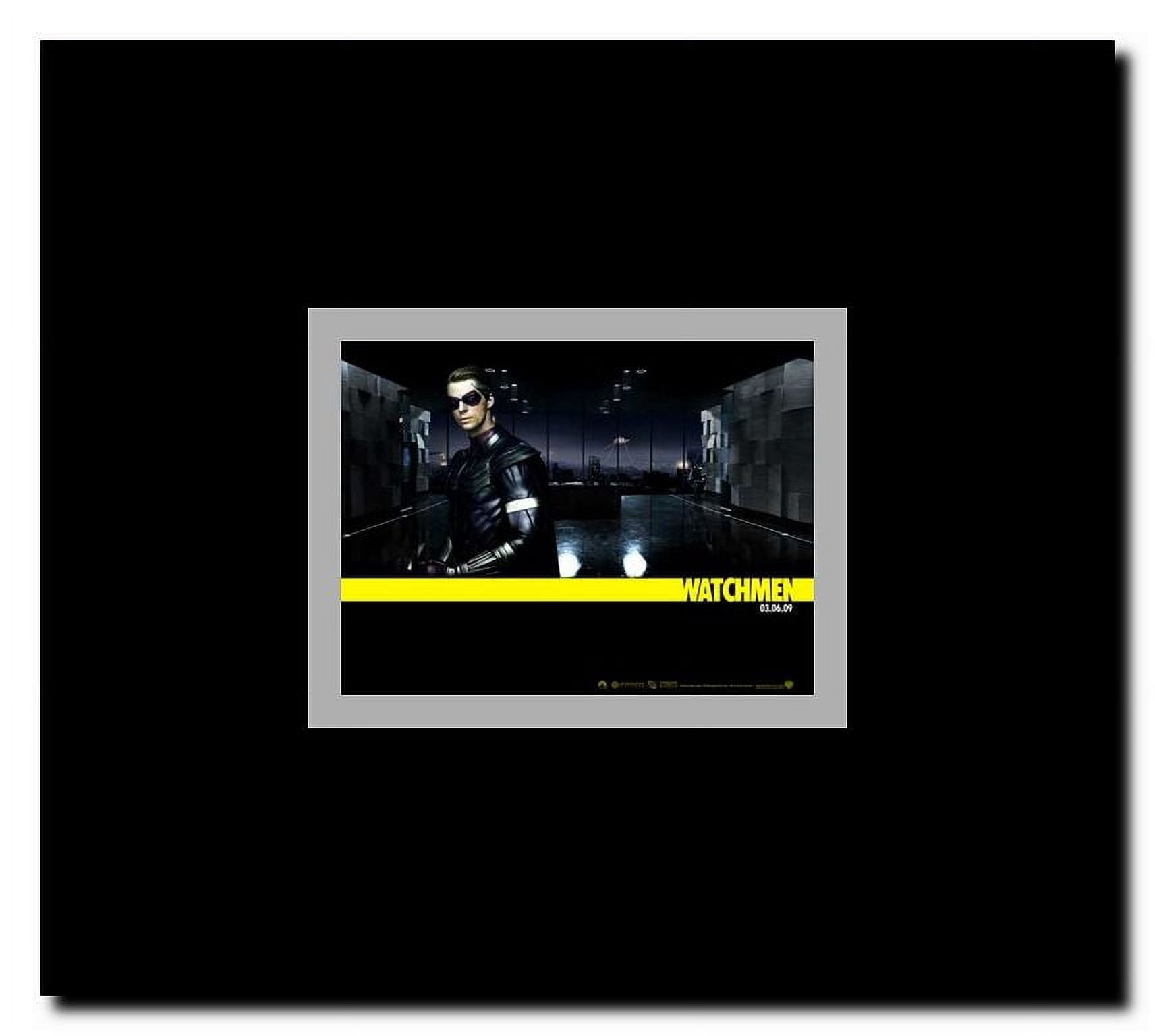 The Watchmen - style AB Framed Movie Poster
