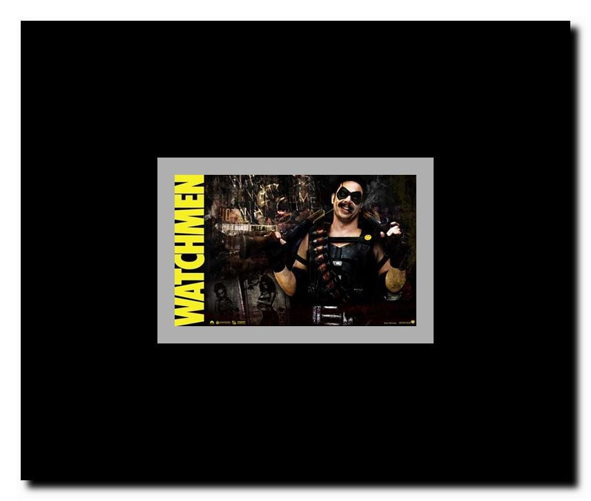 The Watchmen - style AH Framed Movie Poster