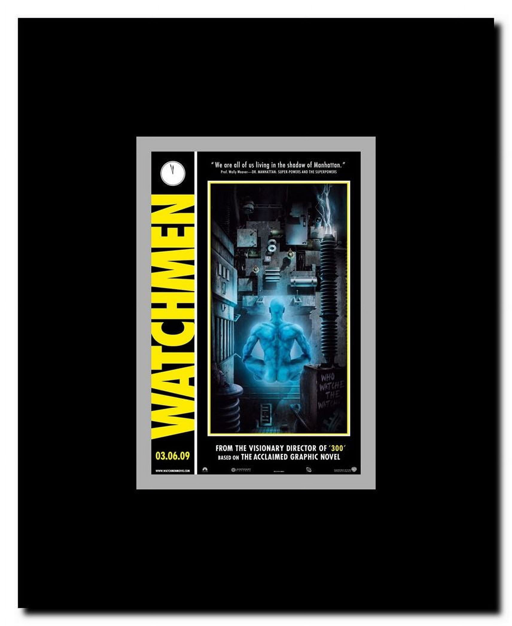 The Watchmen - style B Framed Movie Poster