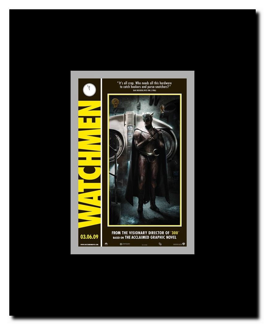 The Watchmen - style C Framed Movie Poster