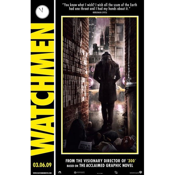 The Watchmen - style E Movie Poster (11 x 17)