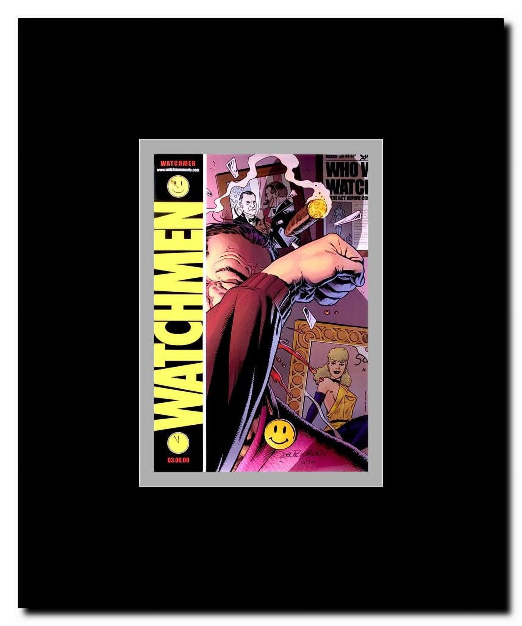The Watchmen - style R Framed Movie Poster