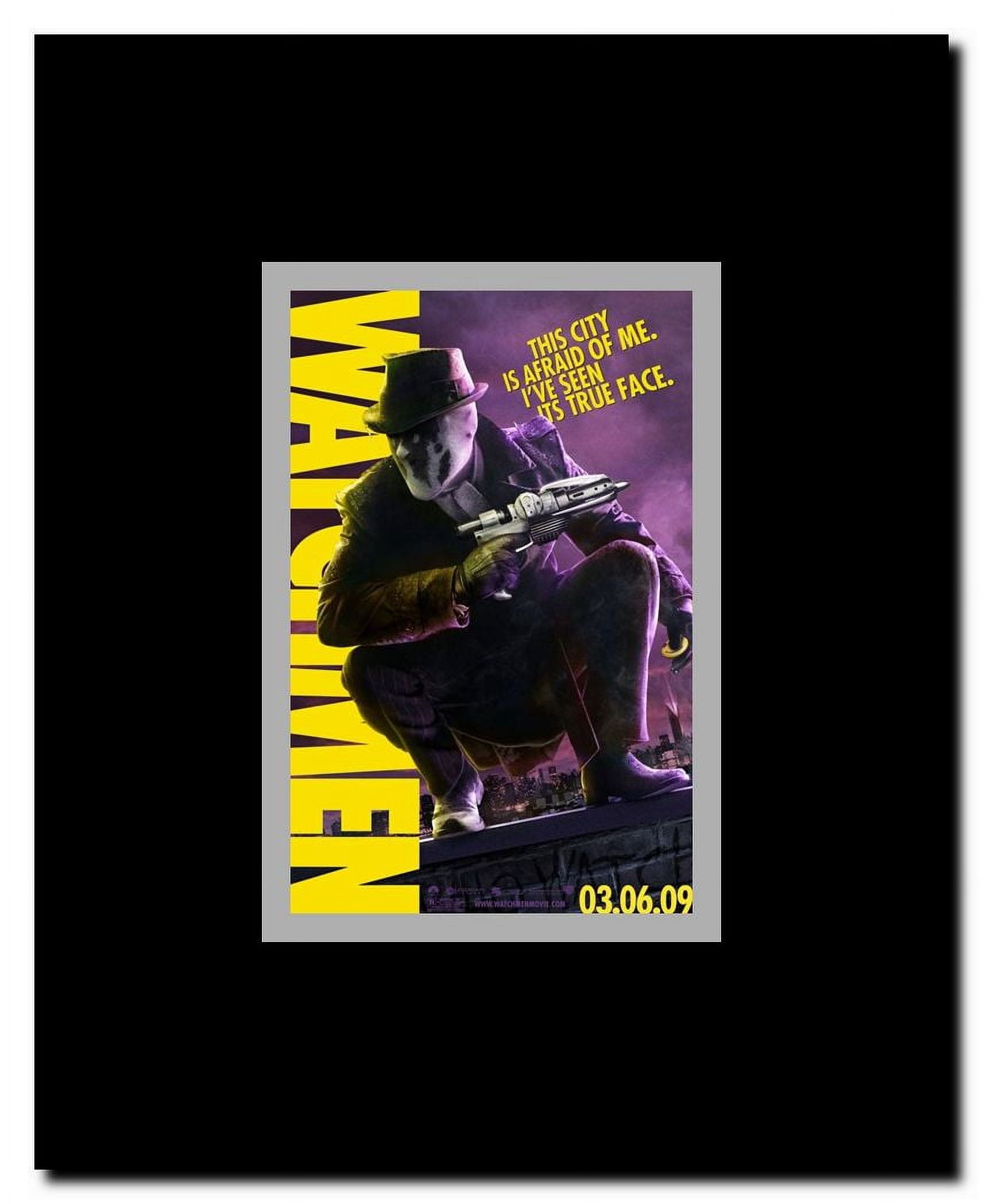 The Watchmen - style U Framed Movie Poster