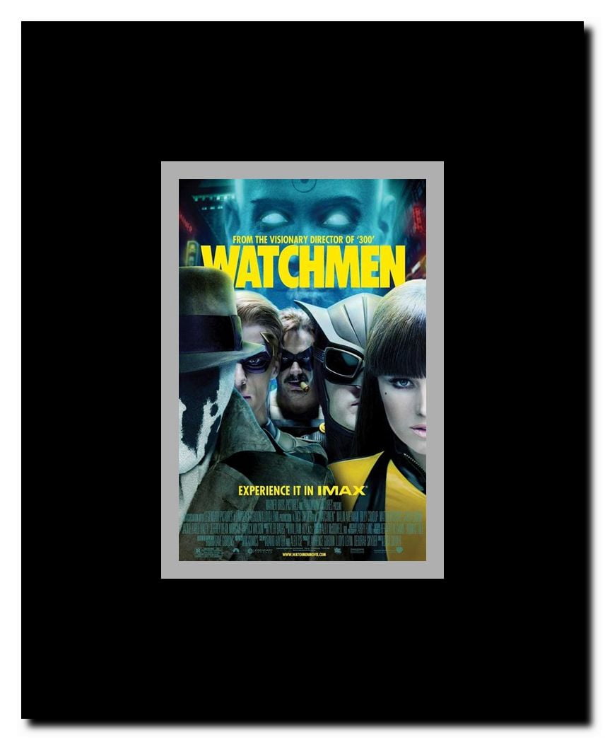 The Watchmen - style Y Framed Movie Poster