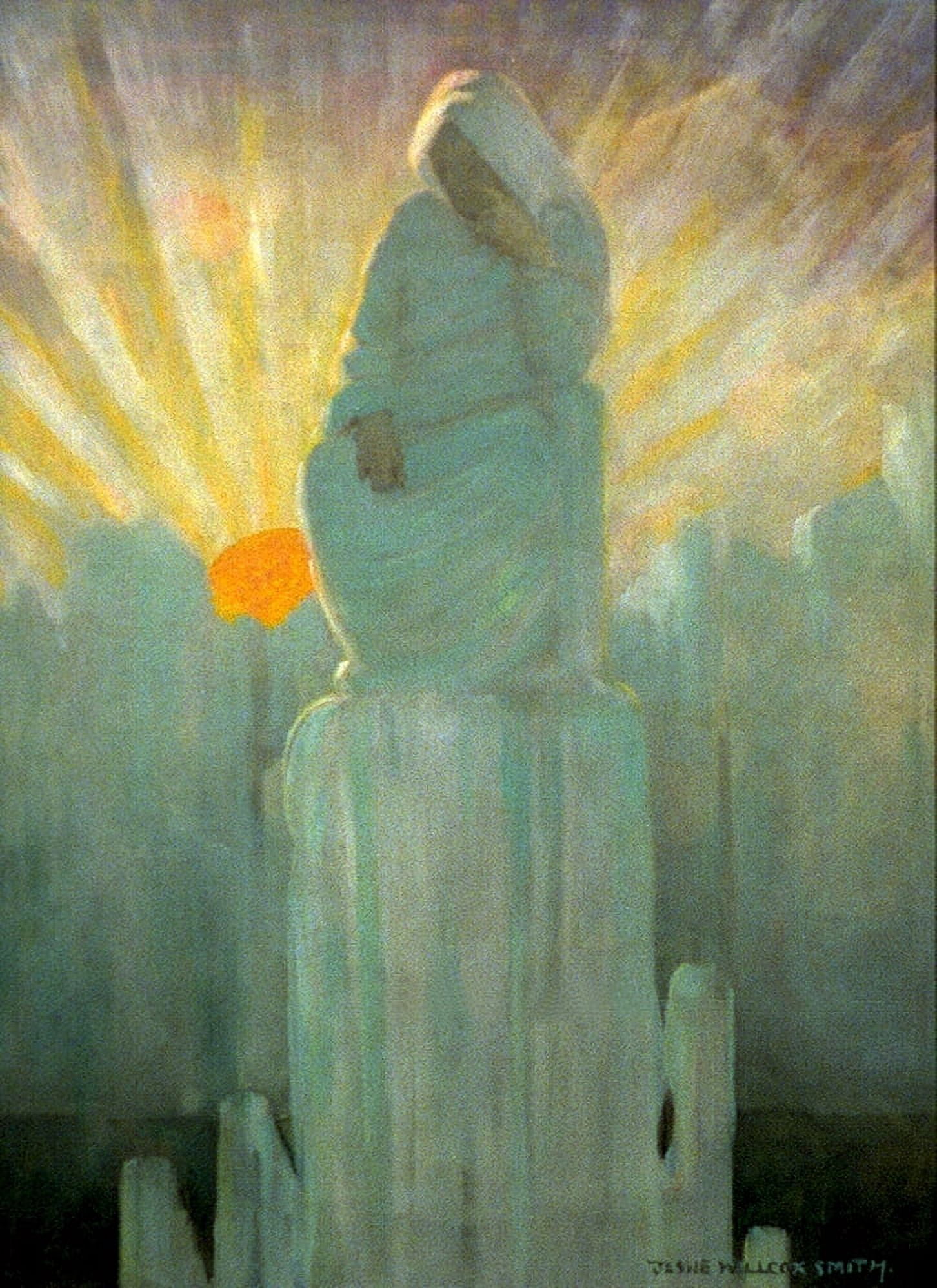 The Water Babies 1916 It took the form of the grandest old lady Canvas Art - Jessie Willcox Smith (18 x 24)