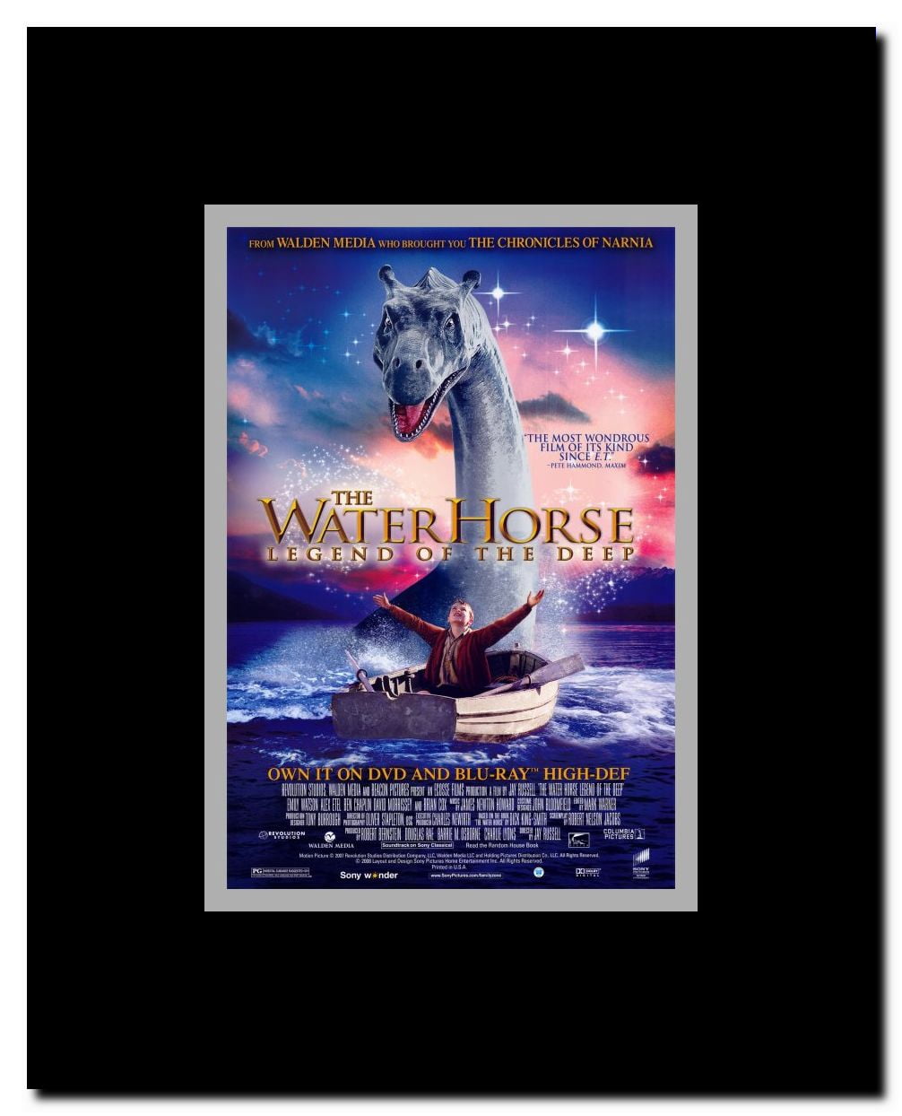 The Water Horse: Legend of the Deep Framed Movie Poster