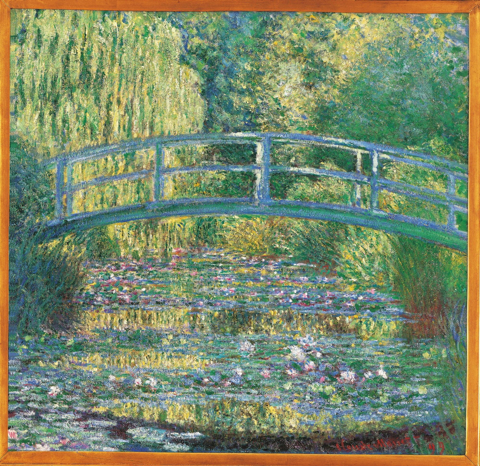 The Waterlily Pond Green Harmony Canvas Art - (24 x 18)