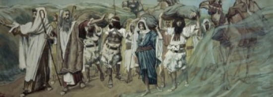 The Waters are Divided James Tissot (1836-1902 French) Jewish Museum New York USA Canvas Art - James Tissot (18 x 24)