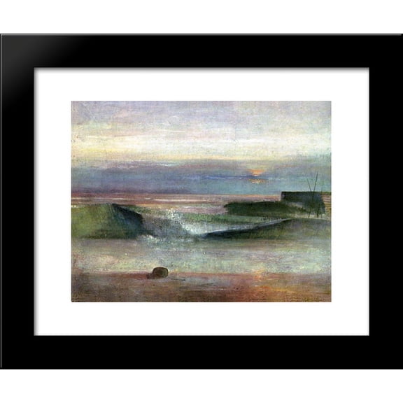 The Wave 20x24 Framed Art Print by Pasmore, Victor