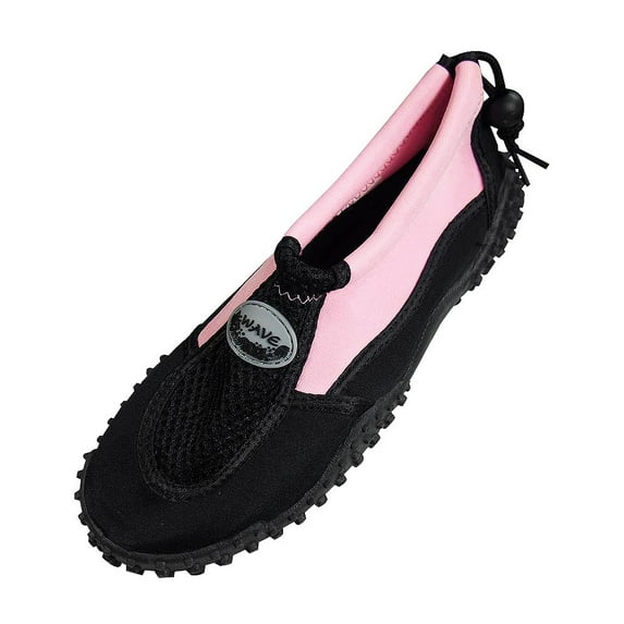 The Wave Women's Pool Beach Yoga Dance Excersise Aqua Socks Water Shoes 37072-6B(M)US light pink